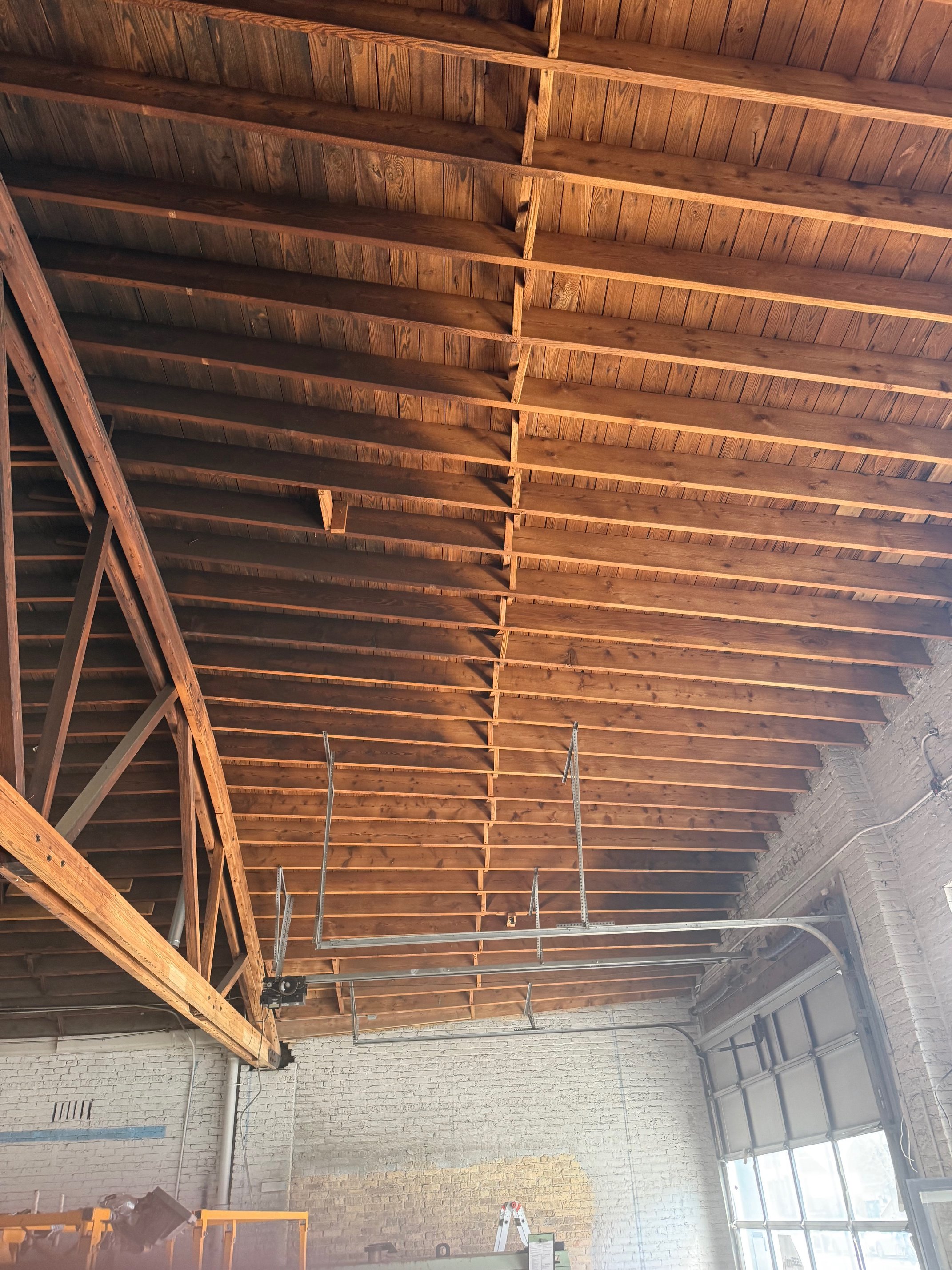 Bucktown Assembly Gym Cieling Sandblasted