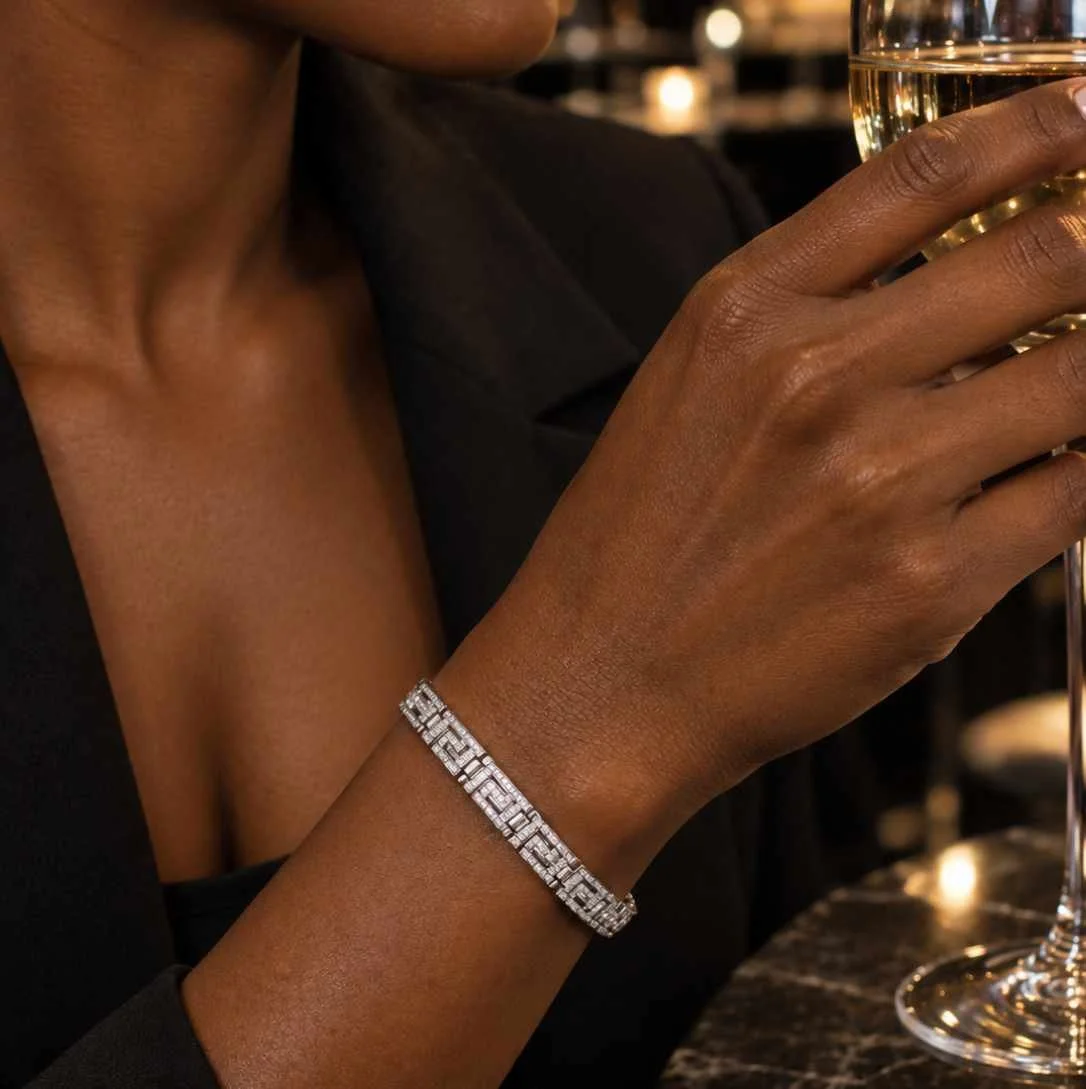 Silver Geometric Crystal Bracelet.jpg