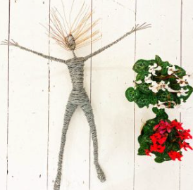 Rachel Ducker - Handmade Wall Mounted Figure