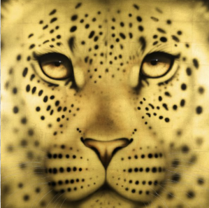 Gold Leaf Leopard