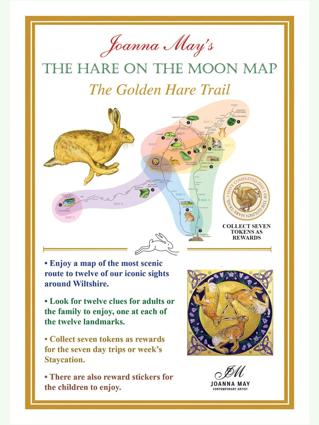 The Hare On The Moon Map