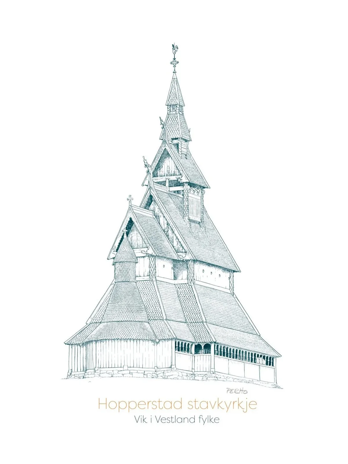 Hopperstad stavkyrkje – Vik