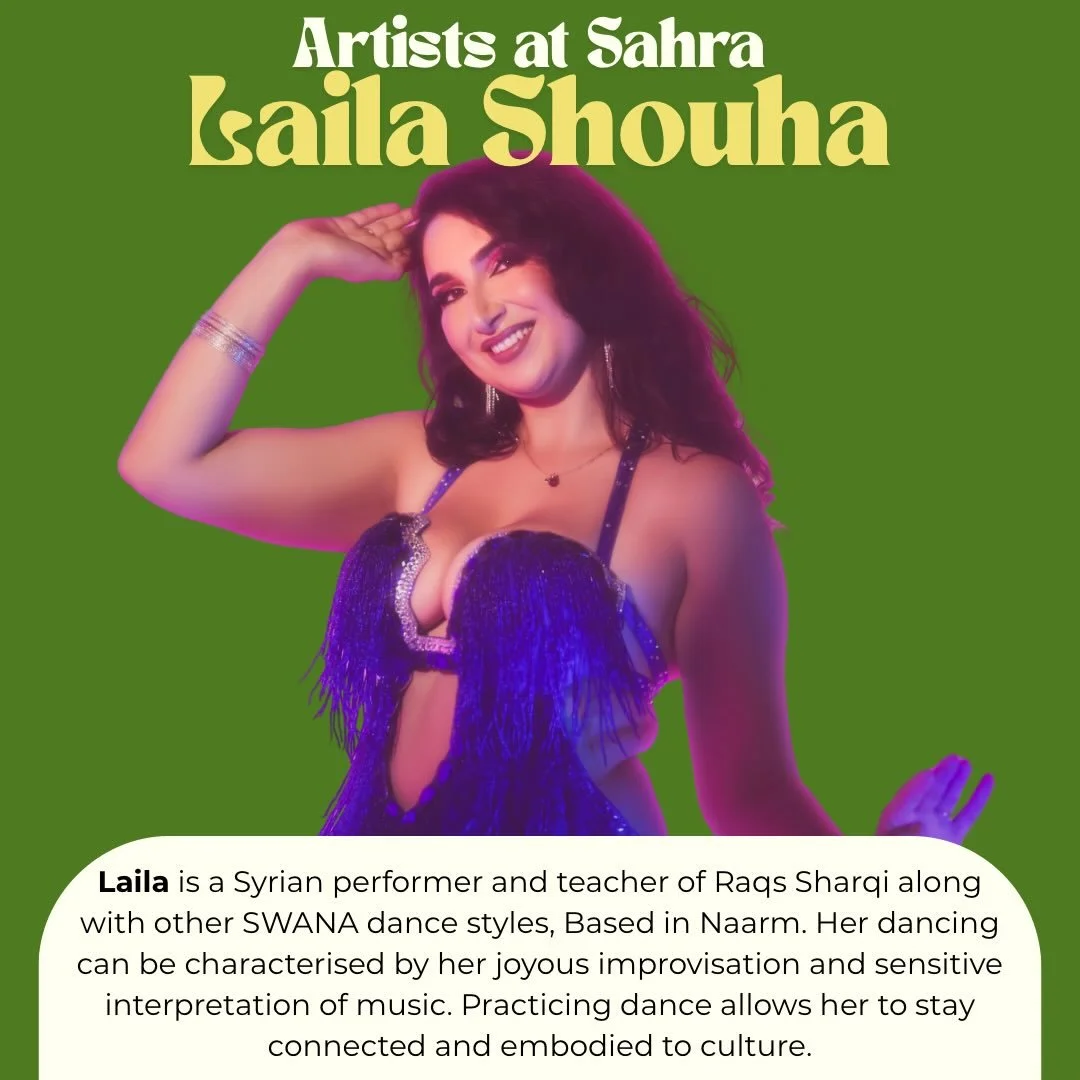 We noticed some of you couldn&rsquo;t stop yourselves from ending the night with a dance - so we are bringing along one of Melbourne&rsquo;s best belly dancers out there. 🔥

Laila is a Syrian performer and teacher of Raqs Sharqi along with other SWA