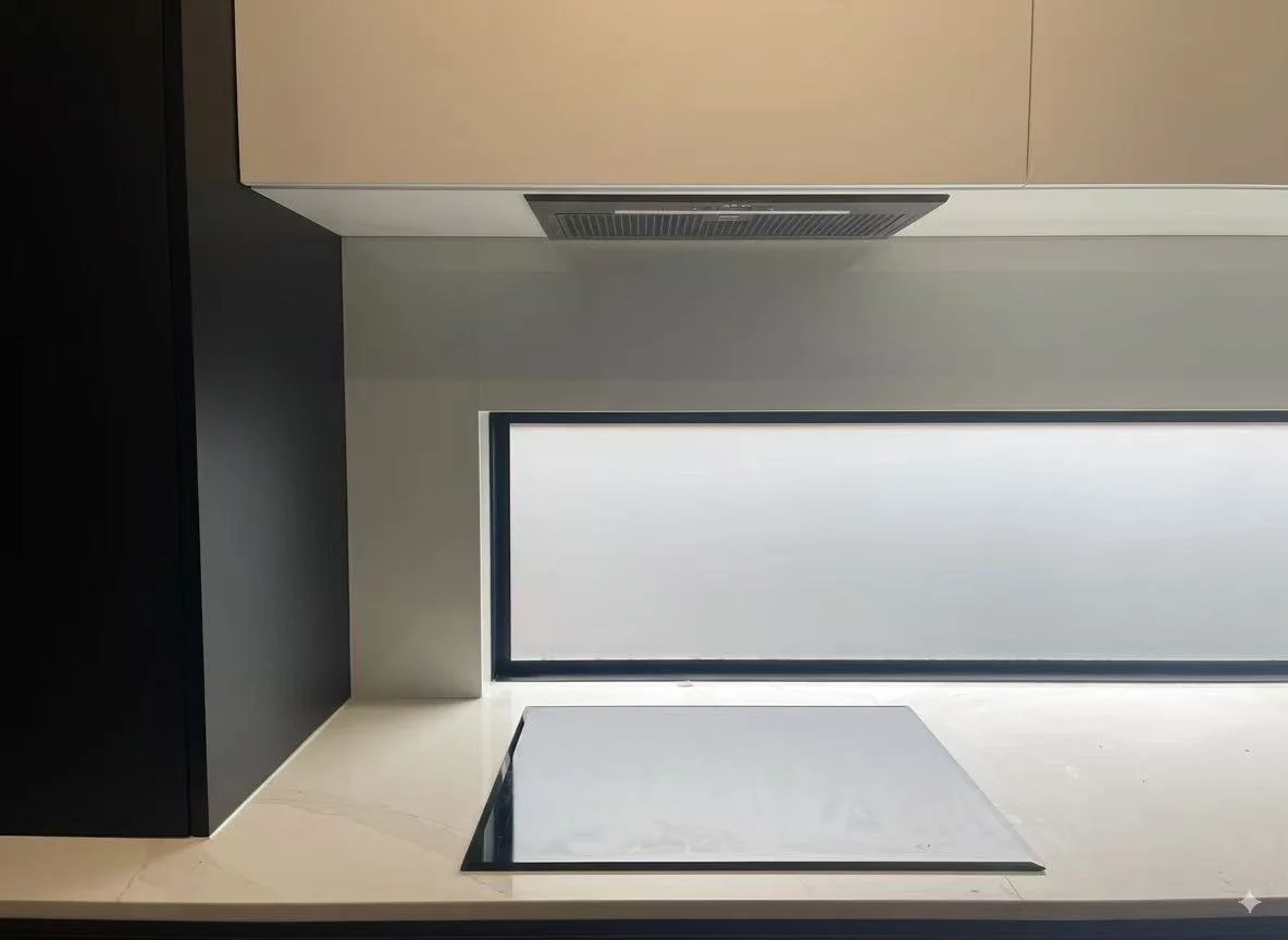 The Colour Glass Splashback
