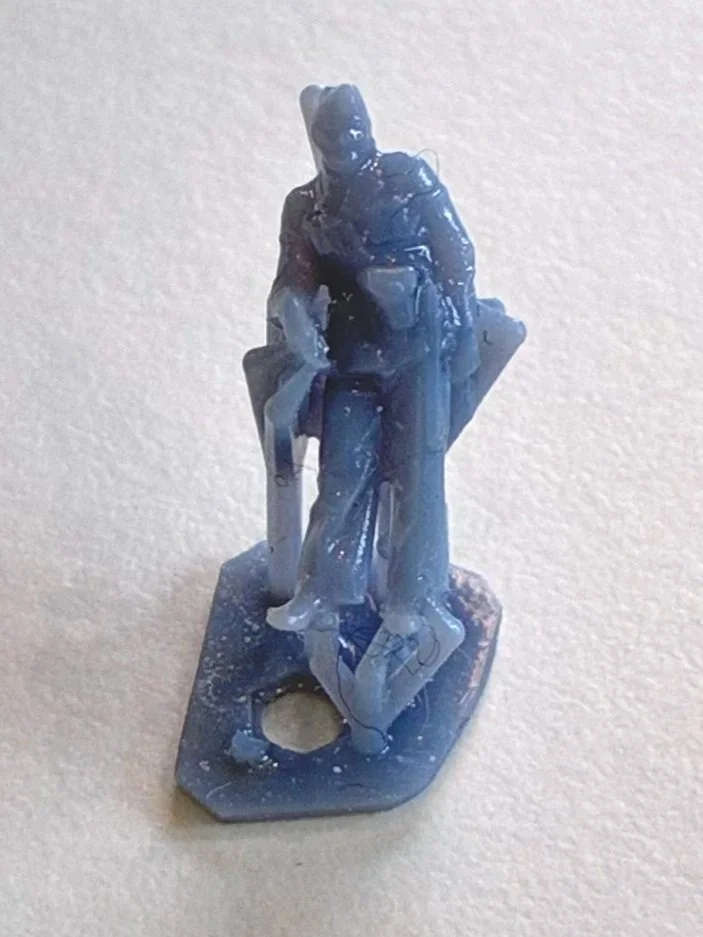 Resin print of 1950ths Swedish policeman