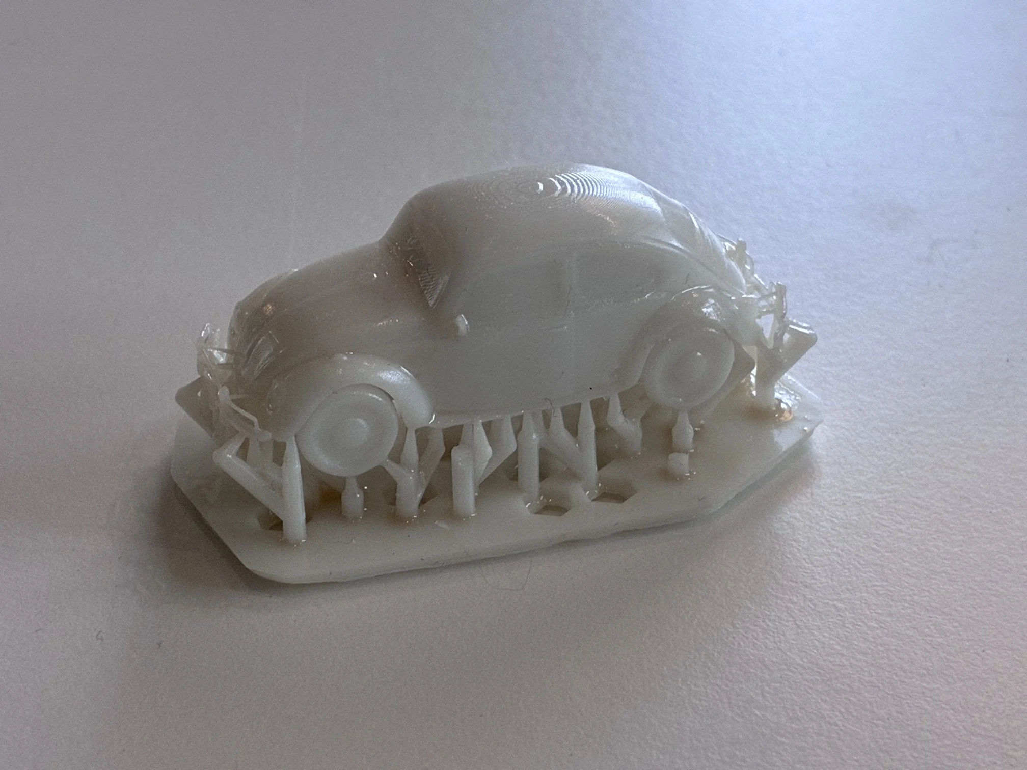 Volkswagen Typ 1 printed in resin, scale 1:72