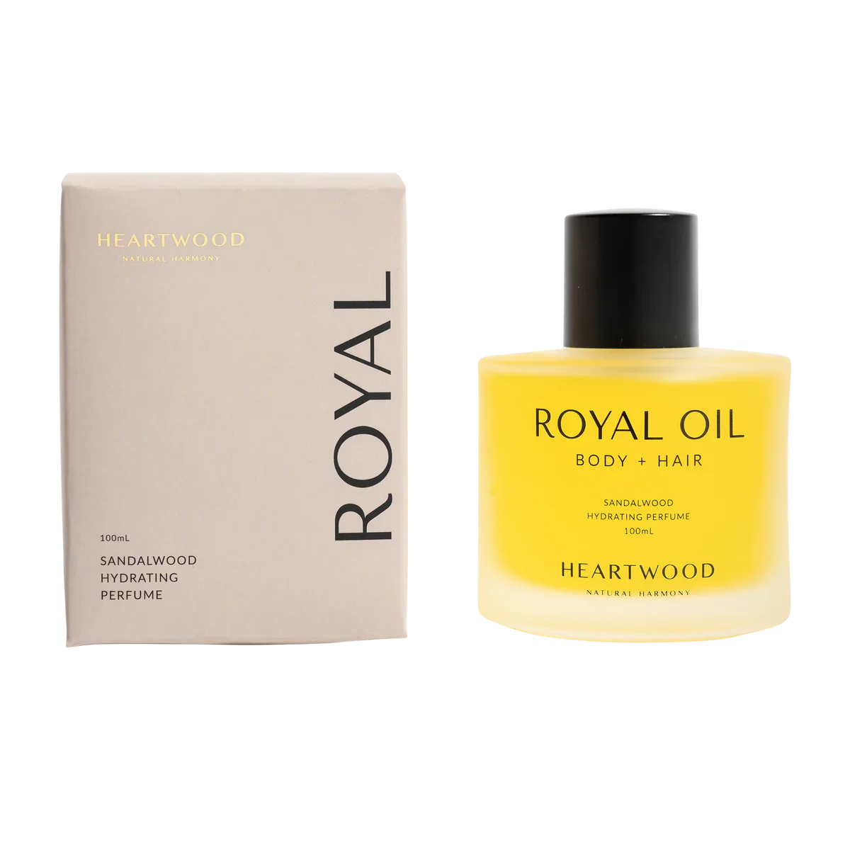 Heartwood - Royal Oil Body + Hair Indian Sandalwood Hydrating Perfume