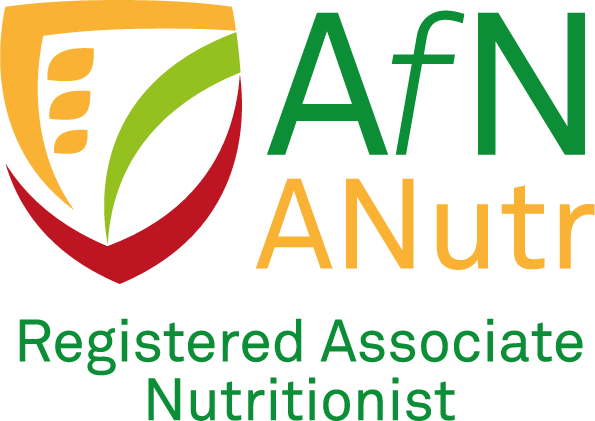 Registered Associate Nutritionist with The Association for Nutritionists
