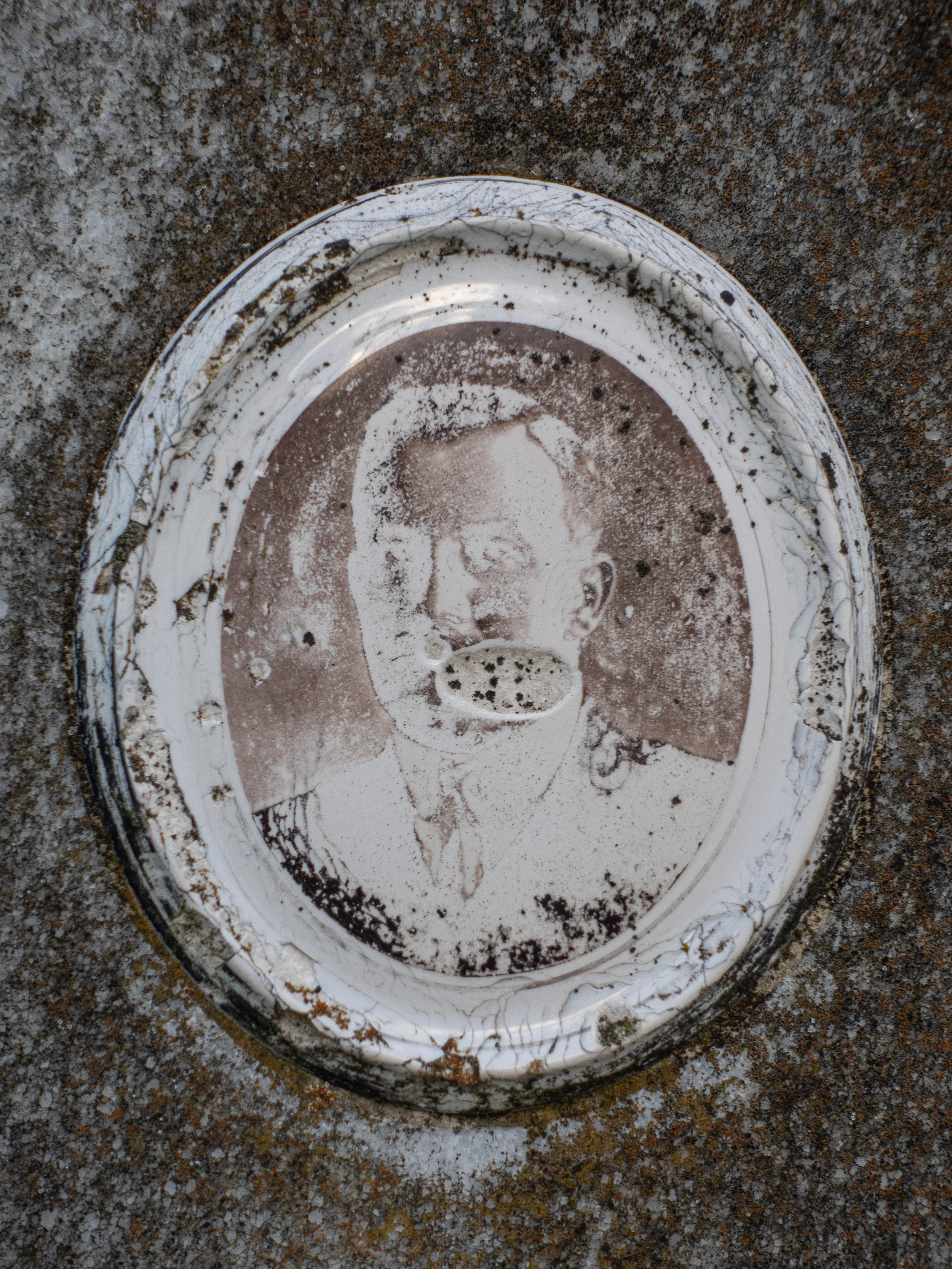 Photo from the collection: Fading Memorial Portraits by Jakob Maria Wagner.