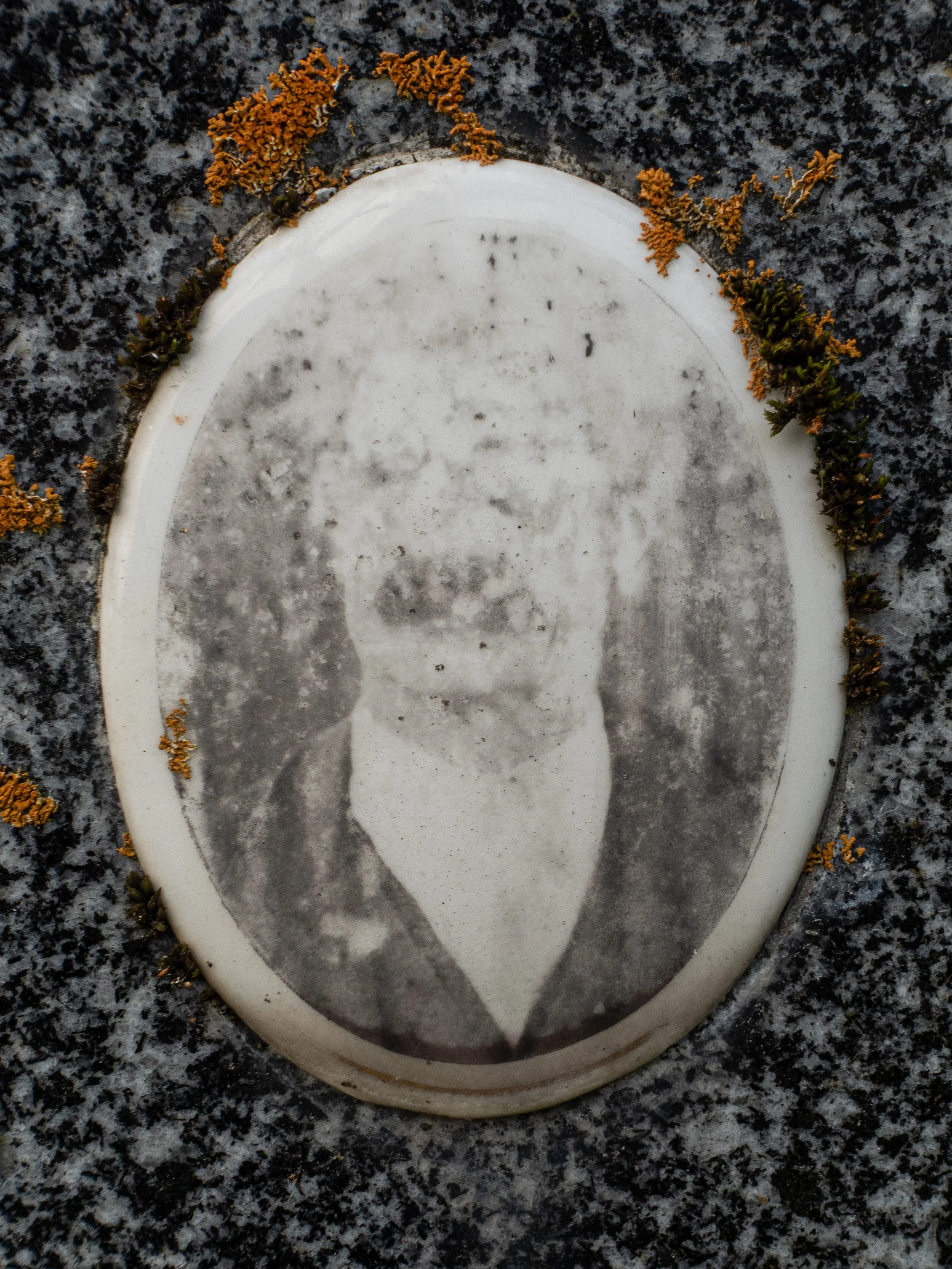 Photo from the collection: Fading Memorial Portraits by Jakob Maria Wagner.