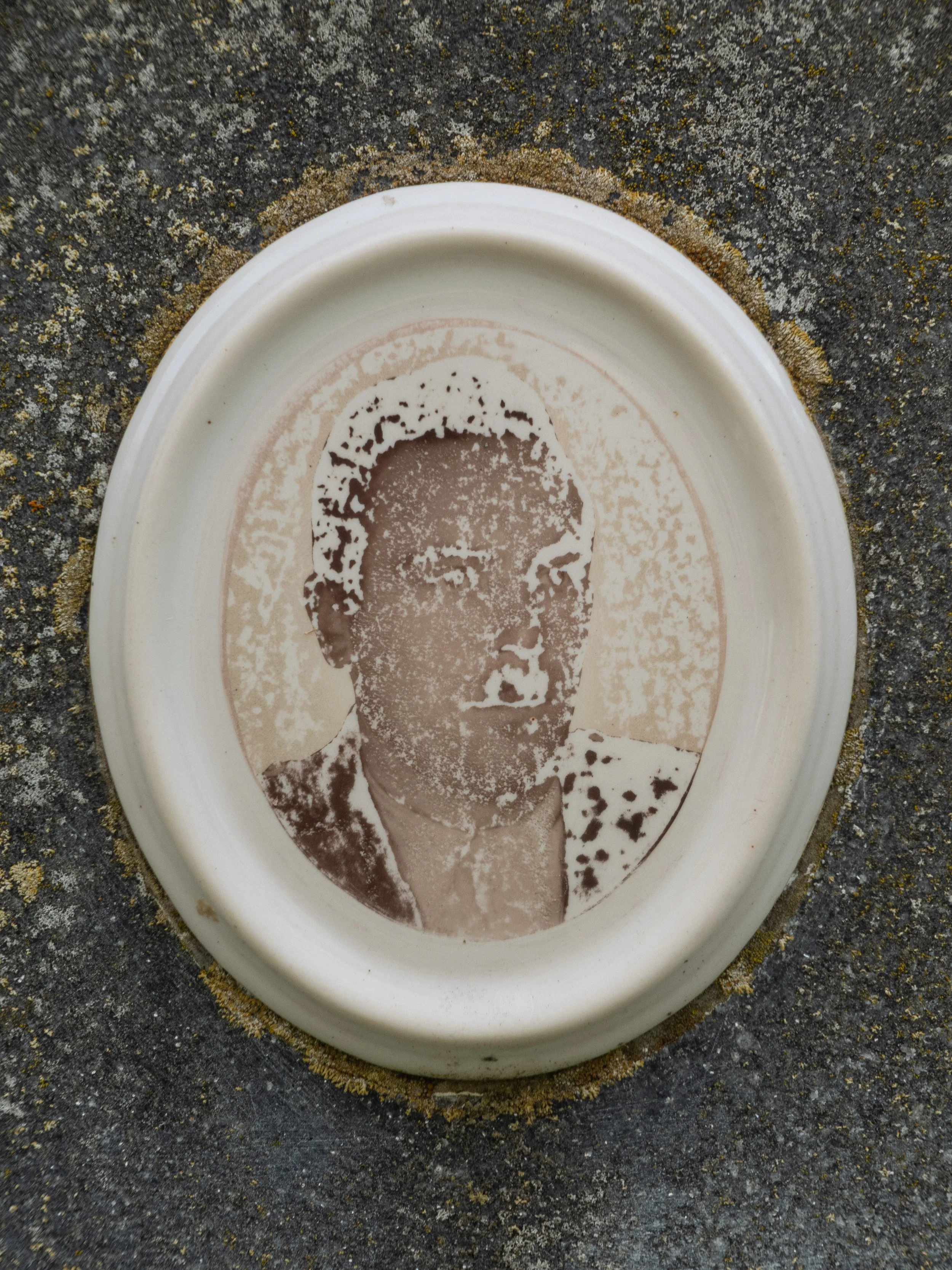 Photo from the collection: Fading Memorial Portraits by Jakob Maria Wagner.