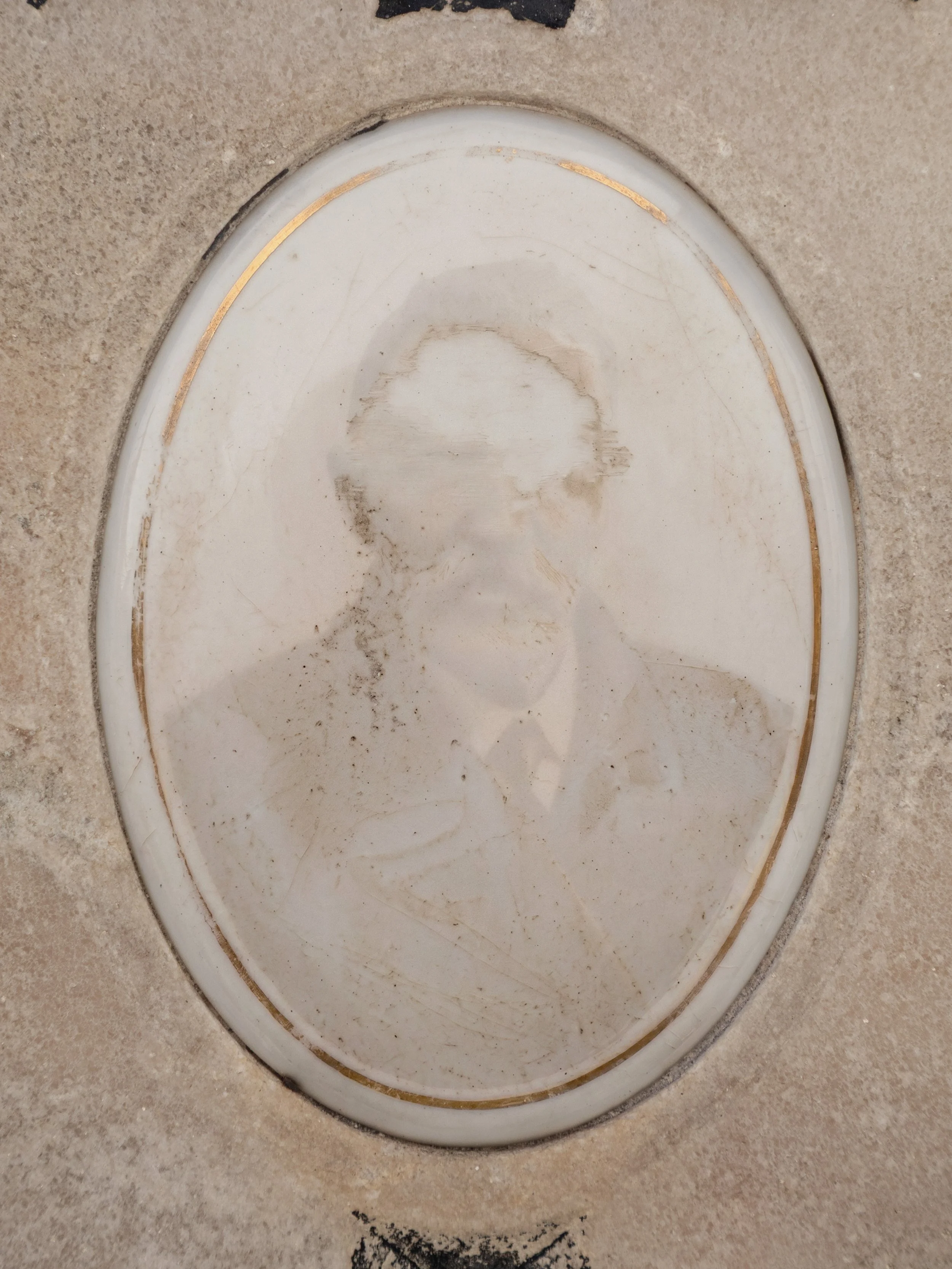 Photo from the collection: Fading Memorial Portraits by Jakob Maria Wagner.