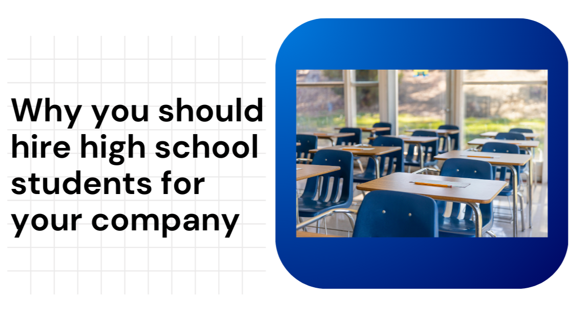 Why you should hire high school interns