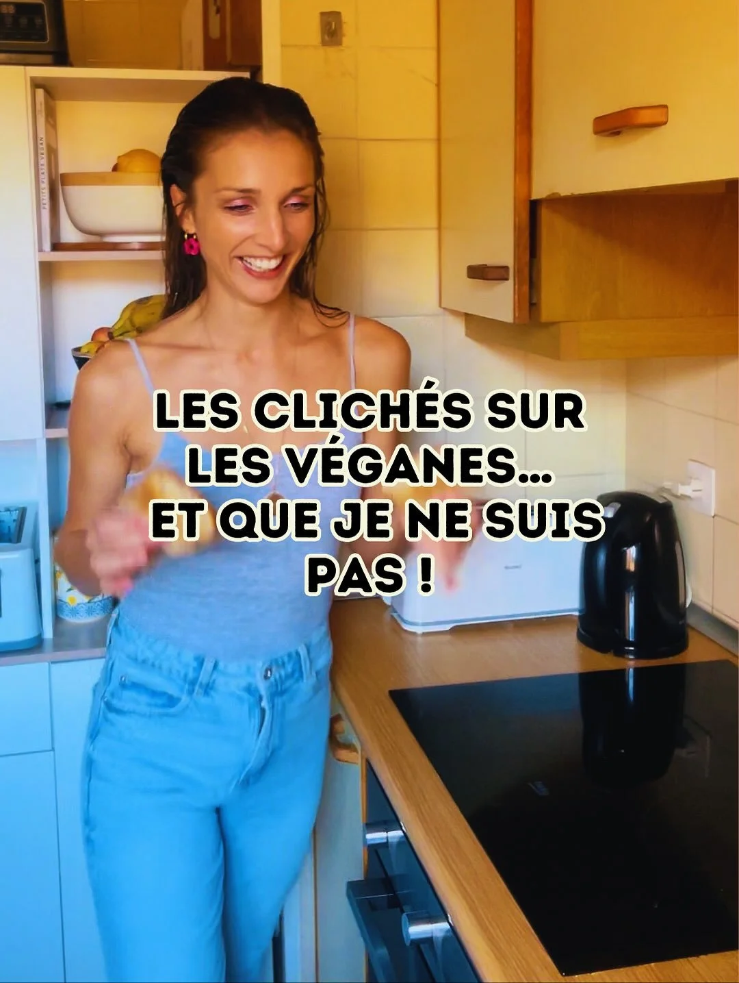 On croit tout savoir sur les v&eacute;ganes &hellip;. Mais t&rsquo;es pas pr&ecirc;t.e pour la v&eacute;rit&eacute; 😅✨

#mamanvegane #cuisinevegetale  #famillevegane #mangersainement #espagnevegane #veganlife #francevegane #plantbased #veganrecipes 
