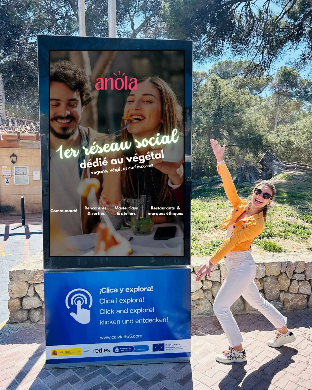 ANOLA is famous ahah 😝 

Rejoins nous ! C&rsquo;est cool, c&rsquo;est fun, il y a pleiiiins de fonctions que tu vas adorer 😁☀️
👉🏻 Commente &laquo;&nbsp;ANOLA&nbsp;&raquo; et je t&rsquo;envoie le lien 🌱☀️🥳