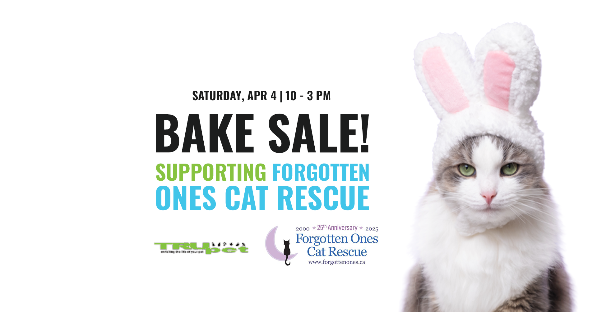 Easter Bake Sale Supporting Forgotten Ones Cat Rescue