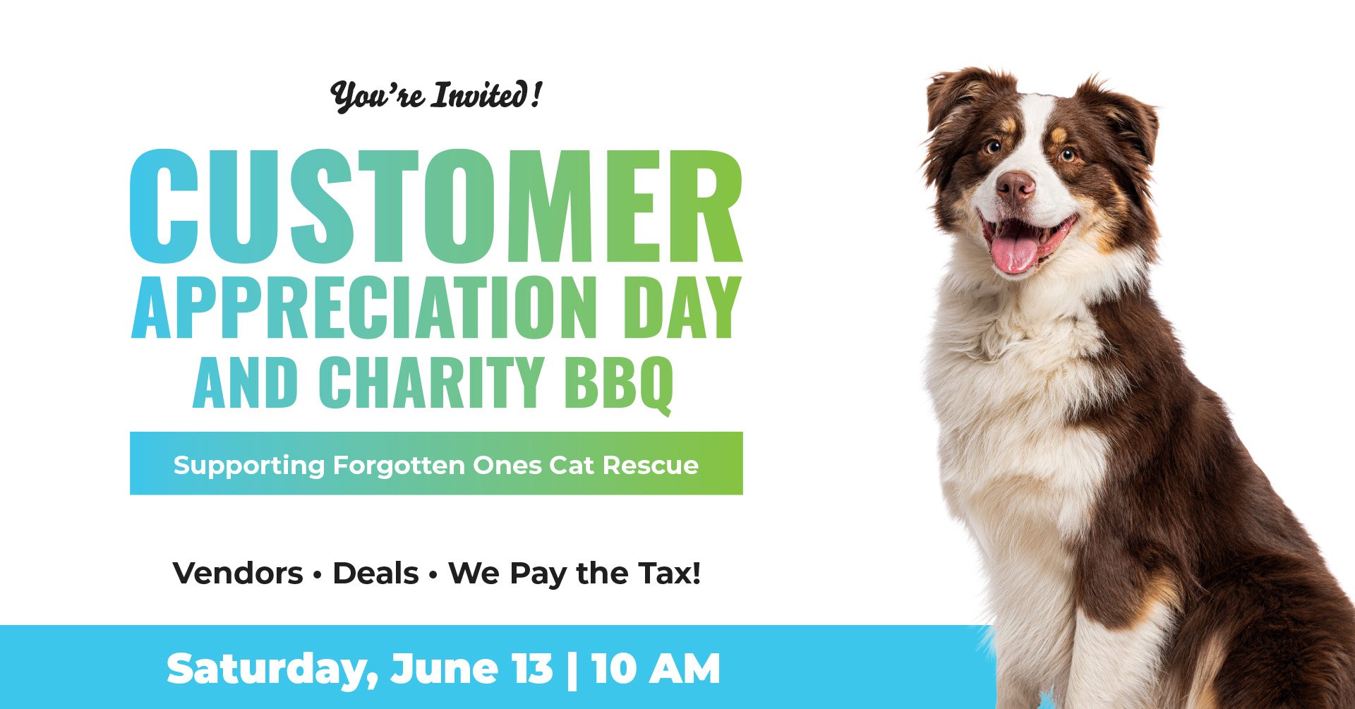 Customer Appreciation Day & Charity BBQ