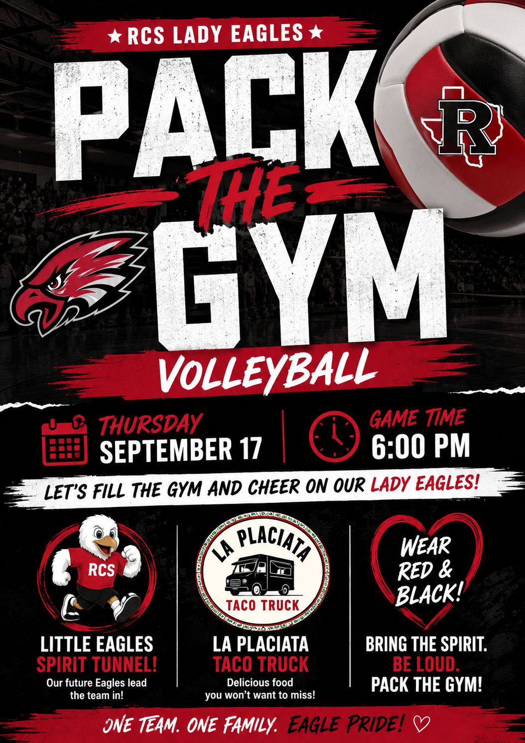 Varsity Volleyball: Pack the Gym