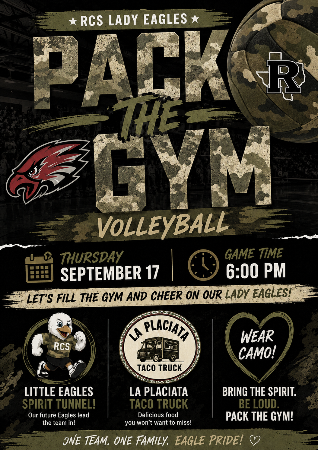Varsity Volleyball: Pack the Gym