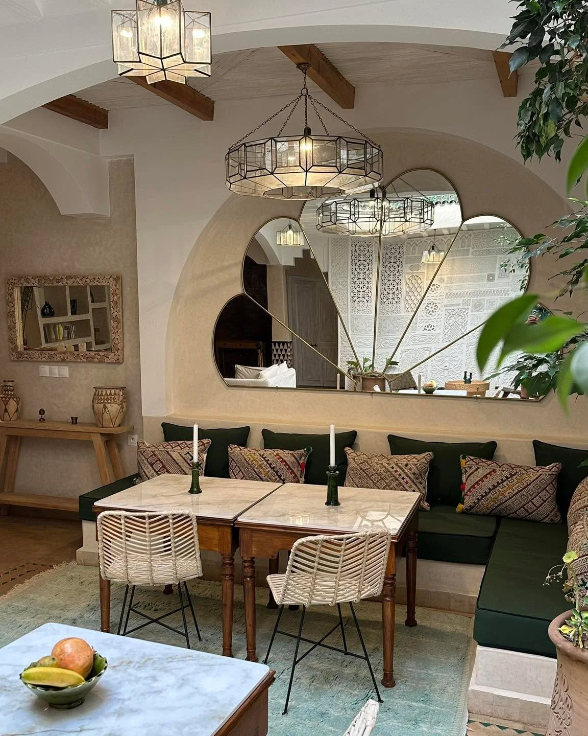 Welcome to Riad El Badun 🌴
A hidden haven in the heart of Marrakech &mdash; where traditional architecture meets contemporary elegance.
Each corner was designed to make you feel at home, surrounded by light, textures, and the timeless beauty of Moro