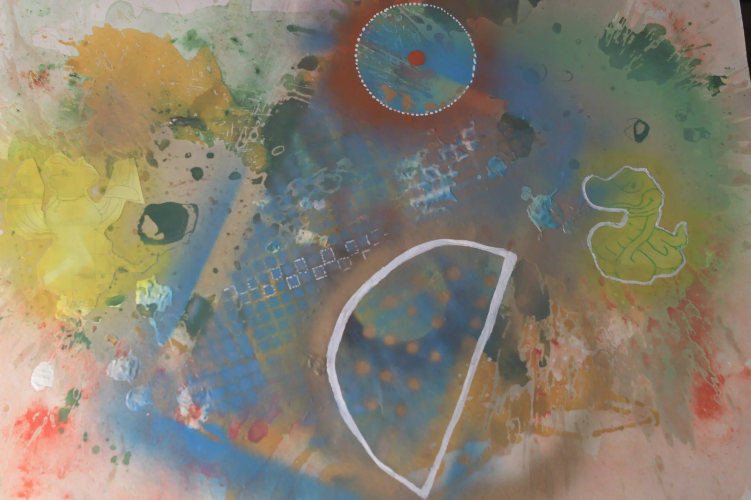 Cosmogenisis is the DreamTime 
[62X80cm] 2016