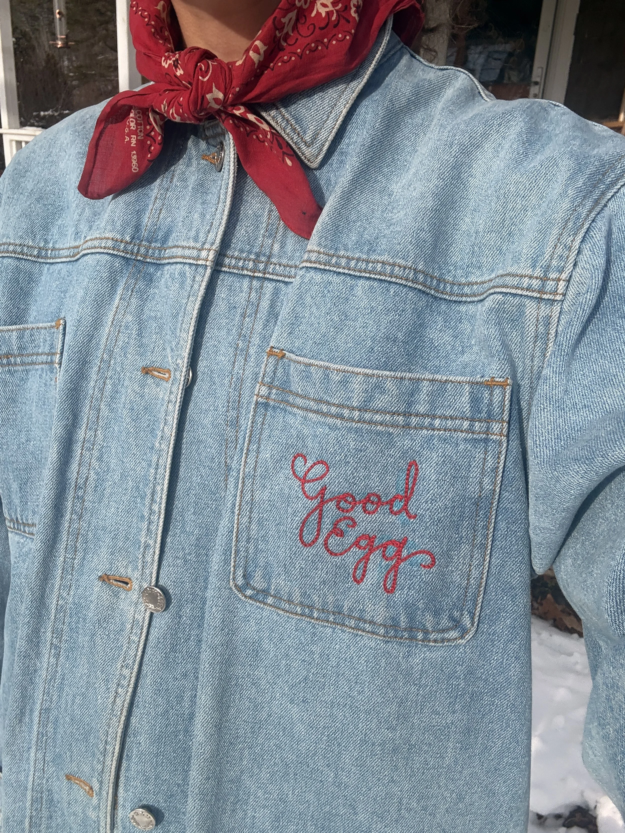 Custom Embroidery on Your Own Piece