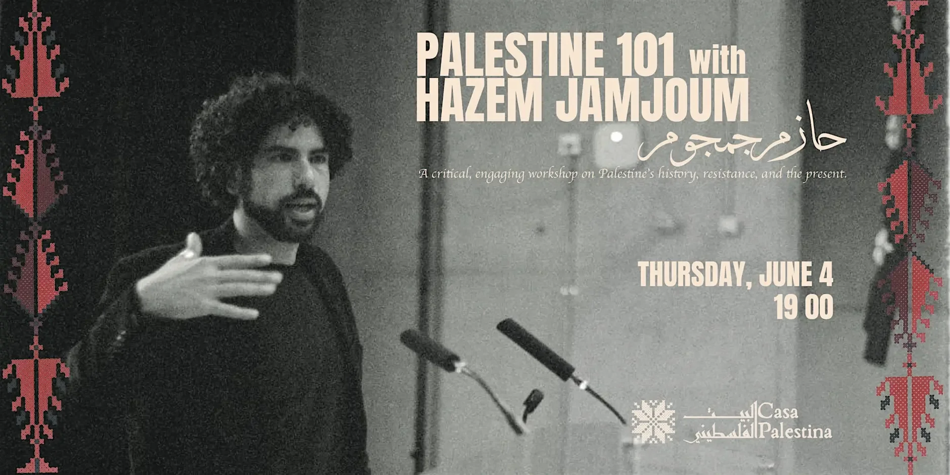 Palestine 101 with Hazem Jamjoum