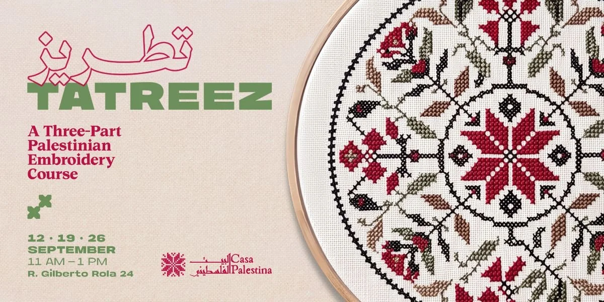Tatreez: A Three- Part Palestinian Embroidery Course