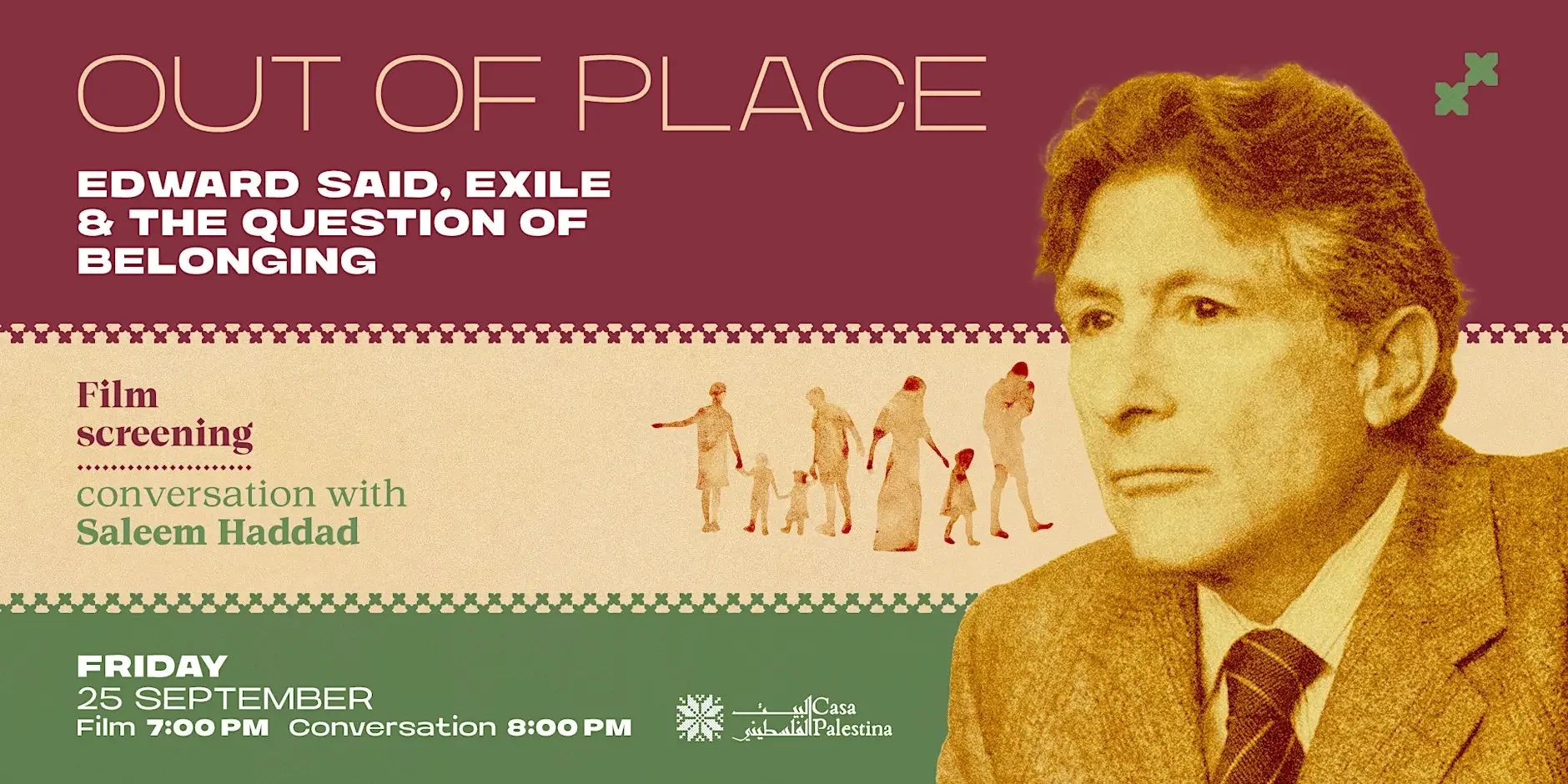 Out of Place: Edward Said, Exile & the Question of Belonging