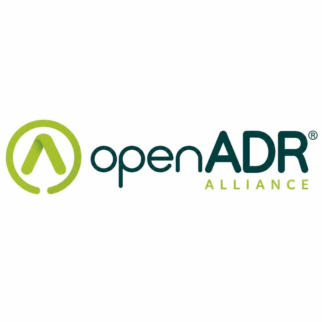 OpenADR logo showing support by the coolio 1000 device