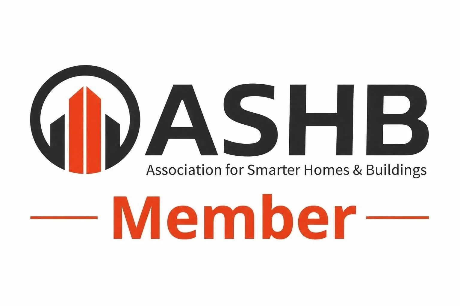 "Proud Member of the Association for Smarter Homes and Buildings (ASHB)"