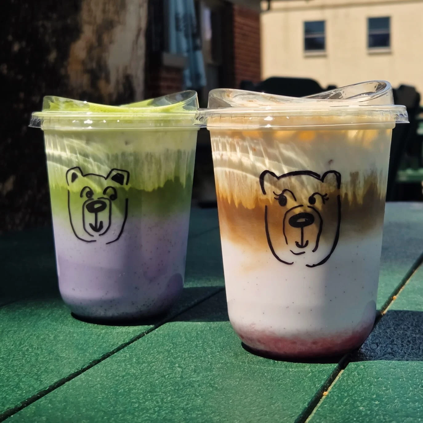Try it while we still have it! The Blueberry Matcha Latte🫐 and our Raspberry Danish Latte. Our Fall drinks will be dropping soon. What fall drinks do you want to see?