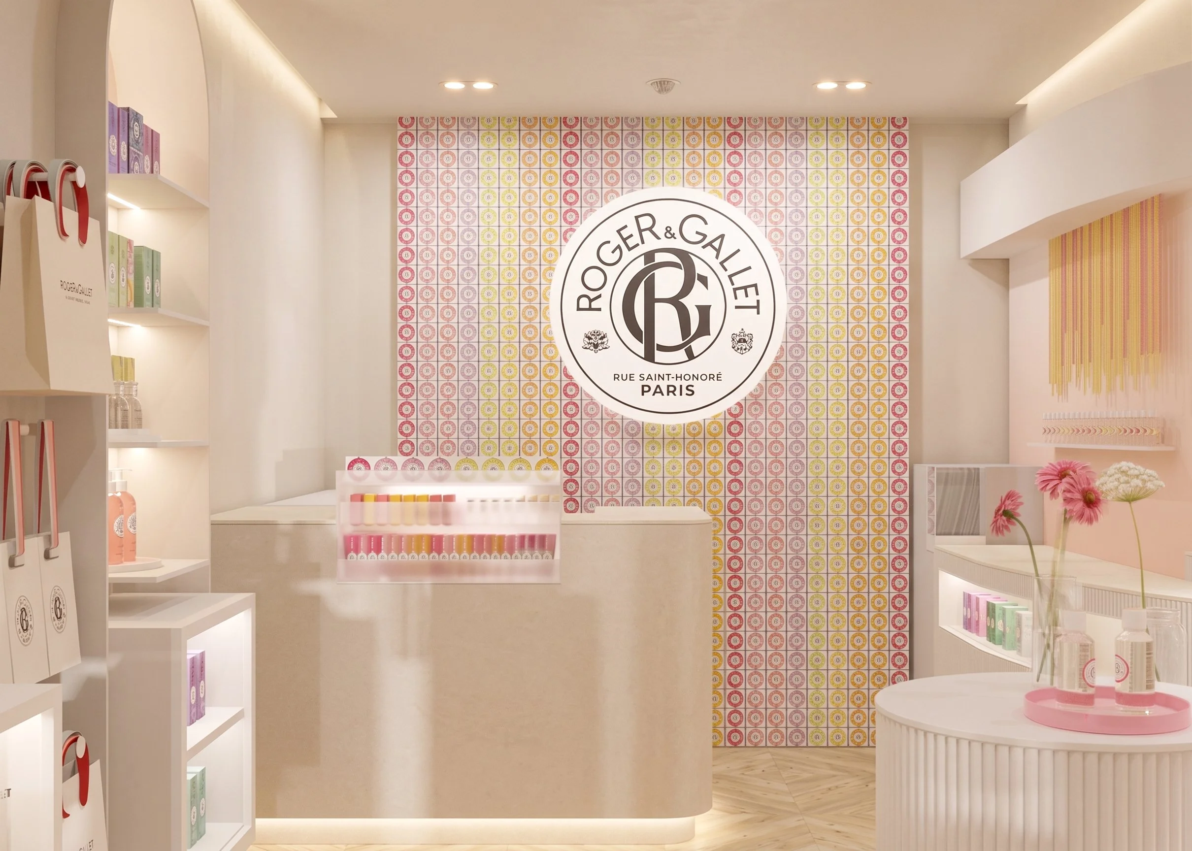 ROGER & GALLET, "UNE BOUTIQUE EVOLUTIVE"