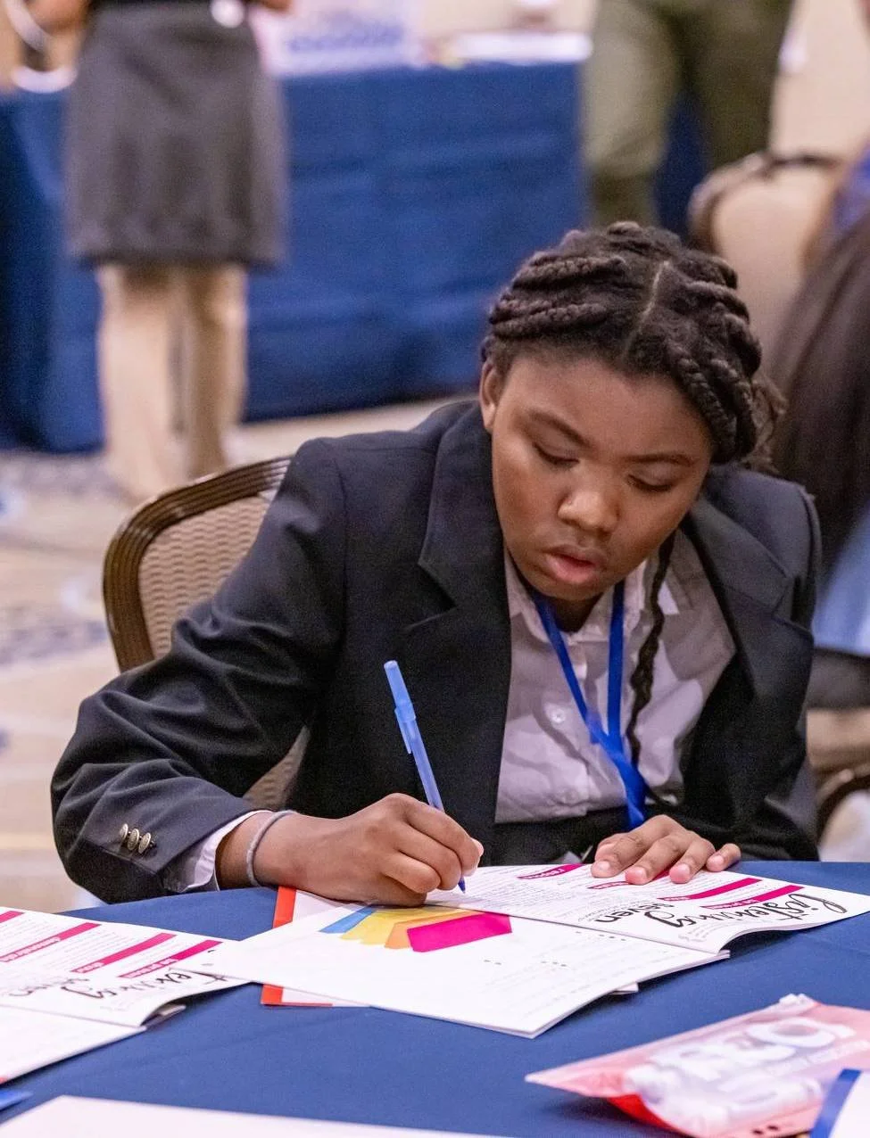 JAG student participating in a national career development experience