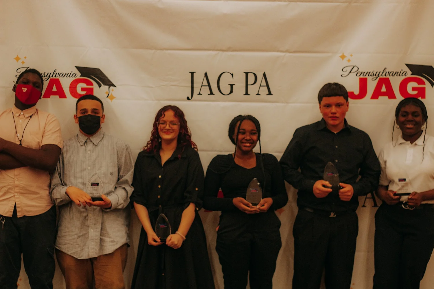 JAG Pennsylvania middle school students