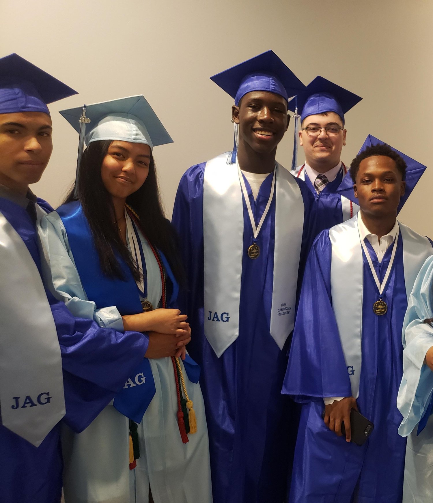 JAG Pennsylvania graduates celebrating