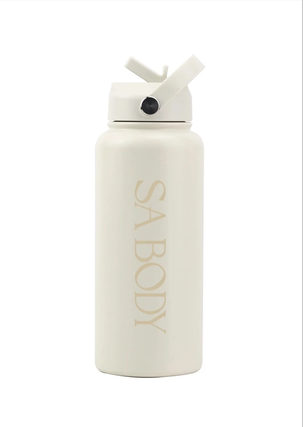 SA Body Water Bottle in Cream