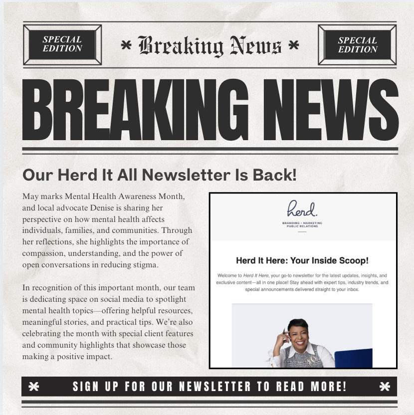 May’s Letter From Denise