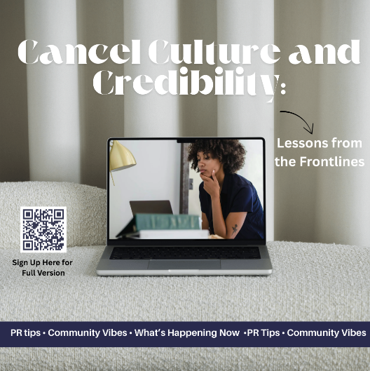 What I Learned About Cancel Culture: Reputation, Responsibility, and Resilience