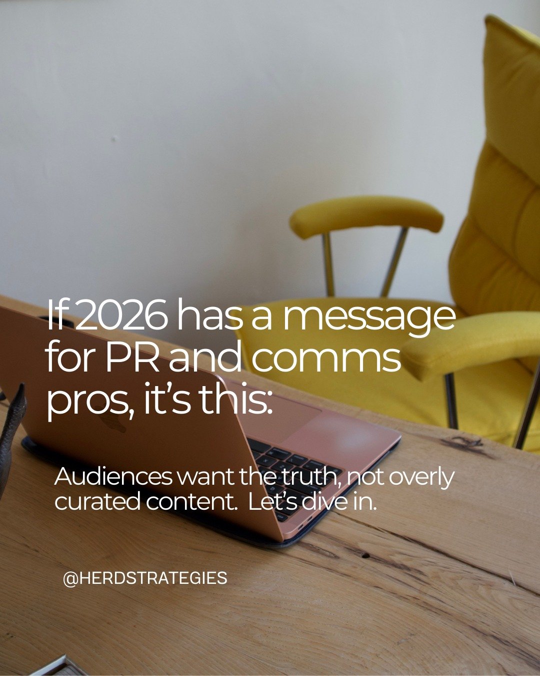 Polished messaging isn&rsquo;t working anymore. 
Audiences want brands that show up more authentically. 

Luckily, this is the year to transform your messaging into your authentic voice and create stories that align with real human connections. 

Swi