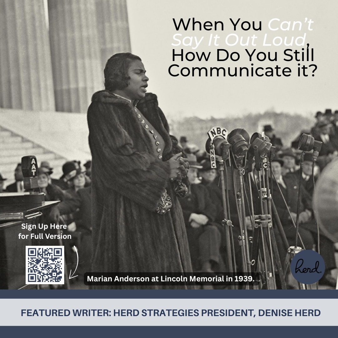 How to Communicate With a Community When You Can’t Communicate With the Community