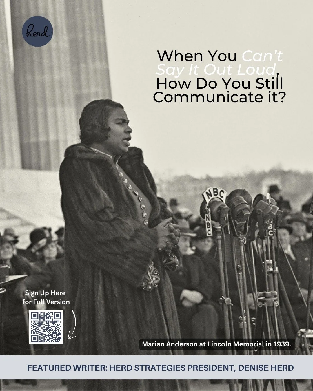 What if you know who your message is for&hellip; but can&rsquo;t say it outloud? 

This is a challenge many communicators face in 2026. Policies, protocols, funding issues, whatever the reason, the constraint is fundamental. 

So how do you reach the