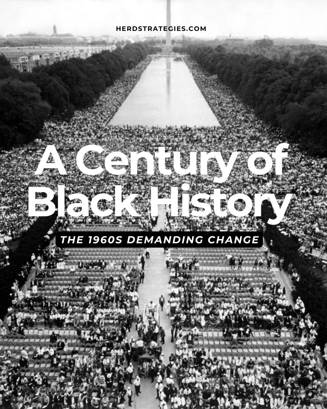 Turn it up, we&rsquo;re diving into the 1960s, where music and voices refuse to be silenced. 

From the notable 1963 Washington March, when Dr. Martin Luther King Jr. delivered his famous &ldquo;I Have a Dream&rdquo; speech, to key legislation such a