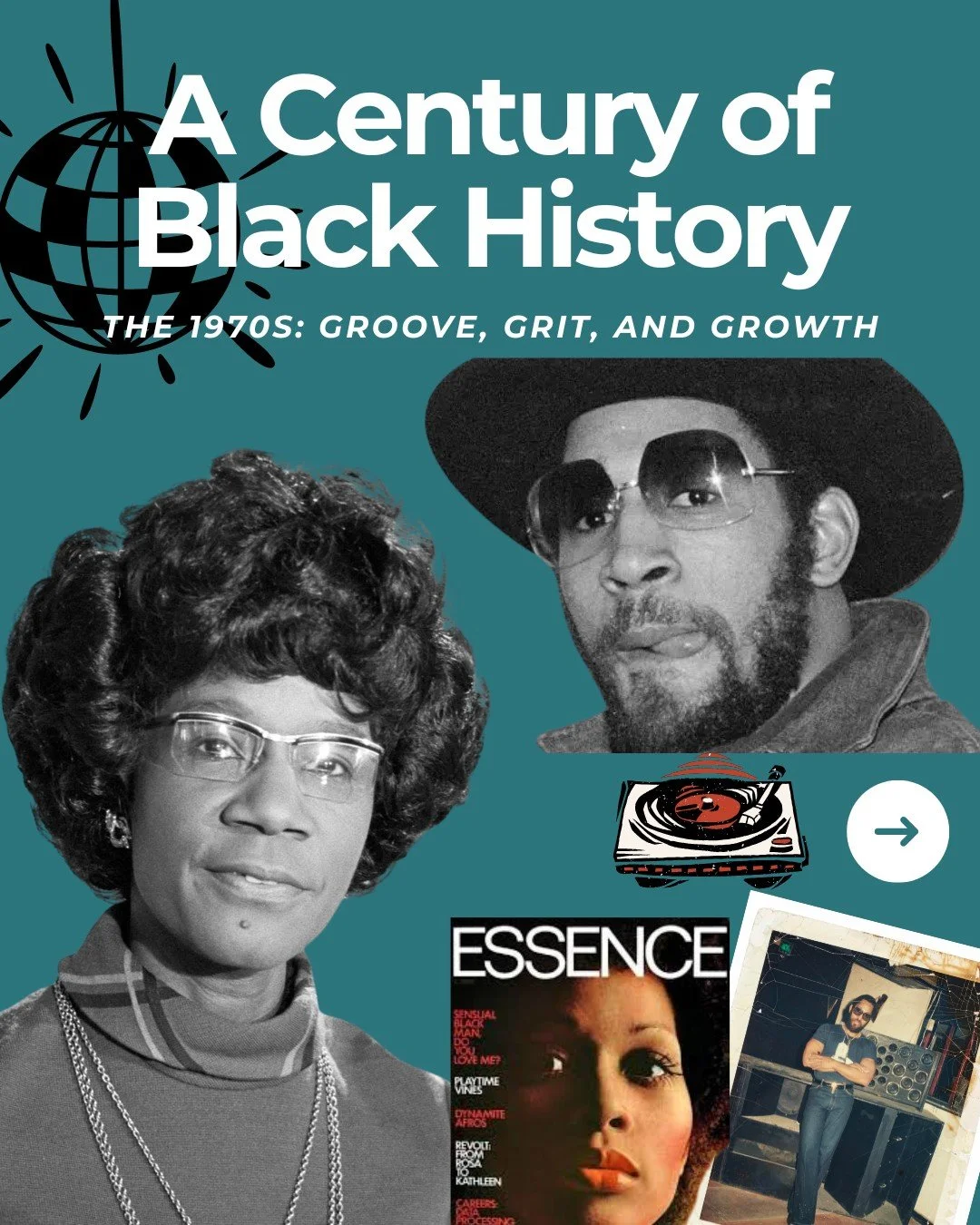 Let's groove into the 1970s. ✊🏾

This was an era of funk, fashion, and the birth of hip-hop. But it was also a period of economic struggle, marked by the rising oil crisis and the end of the Vietnam War. 

But amid the challenges, Black Americans fo