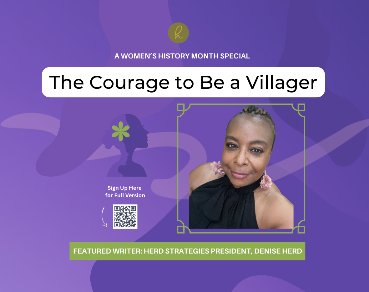 Building a Community: The Courage to Be a Villager
