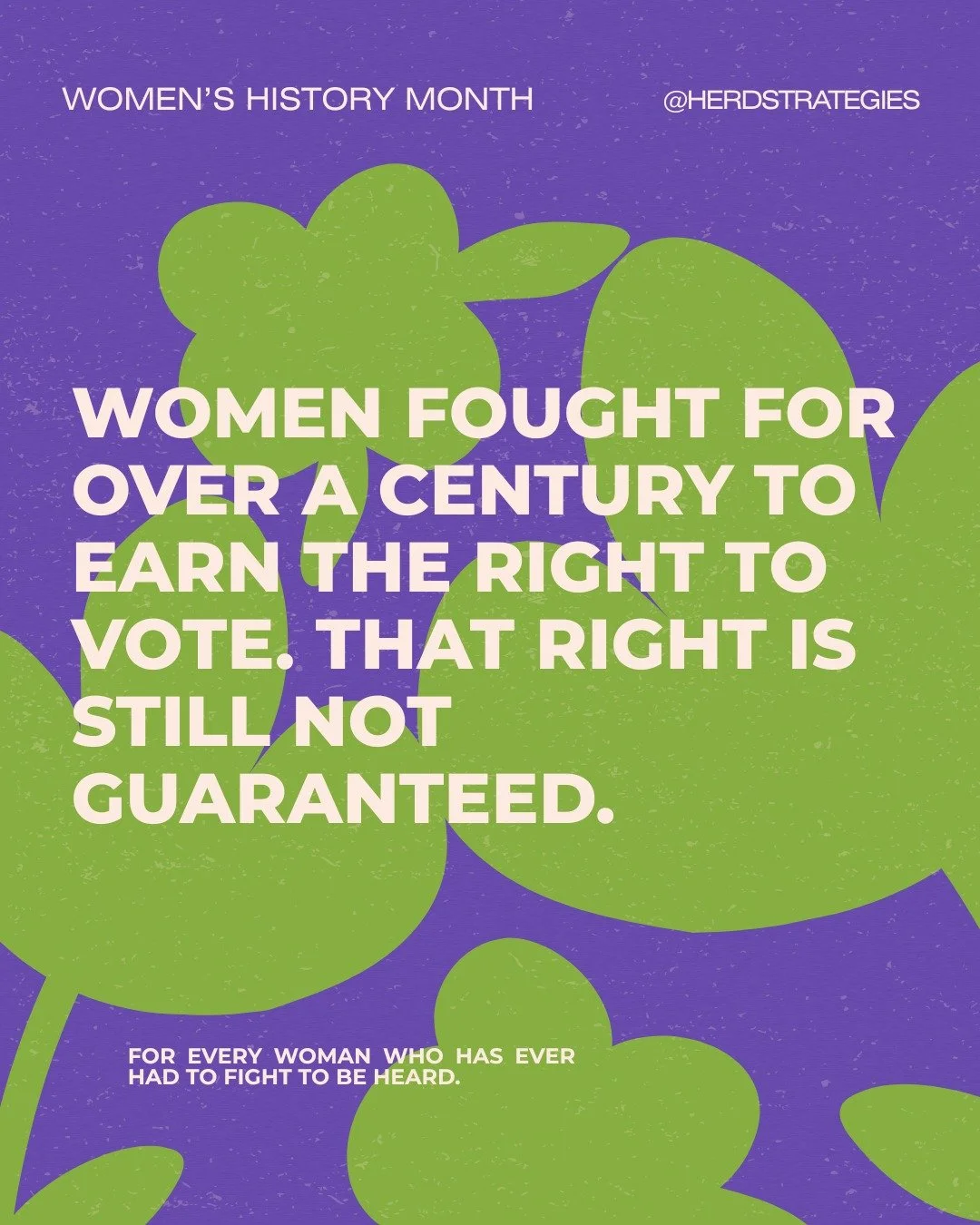 Being heard starts at the ballot box. 

This month, we have remained focused on women&rsquo;s voices and being heard around Indianapolis and beyond. When we think about women&rsquo;s voices, one of the most powerful ways to use them comes to mind: vo