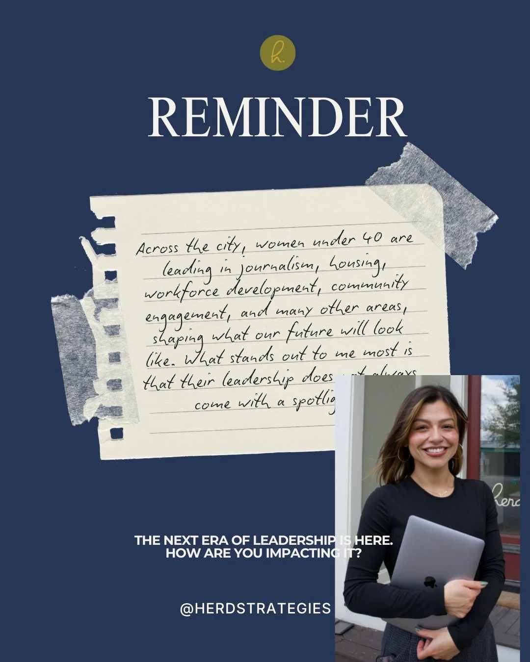 The next era of Indianapolis leadership is already here, and Kierra is making it known. 

Our Account Executive, Kierra Santillan, sat down and wrote about what she&rsquo;s seen across Indianapolis and beyond. 
Women under 40 leading with intention, 