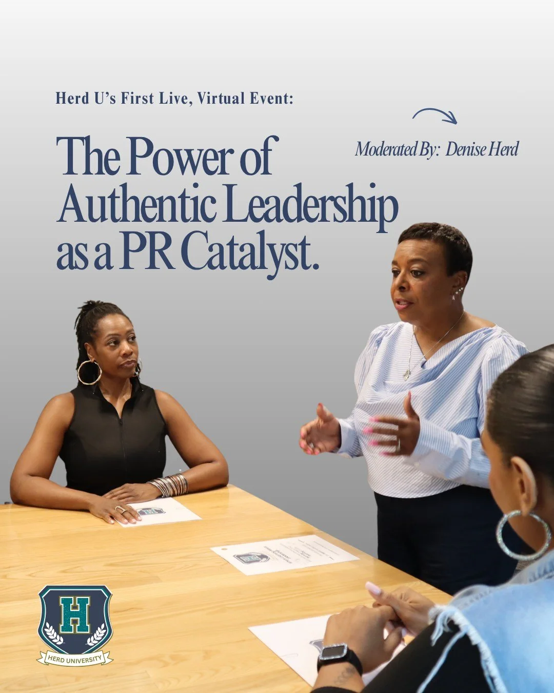Seats are filling. Just saying. 👀

Our first-ever Herd U live event is happening June 23rd, and this is the one worth showing up for.

The Power of Authentic Leadership as a PR Catalyst
📅 Tuesday, June 23rd
🕛 12 PM &middot; Live &amp; Virtual
🎤 7