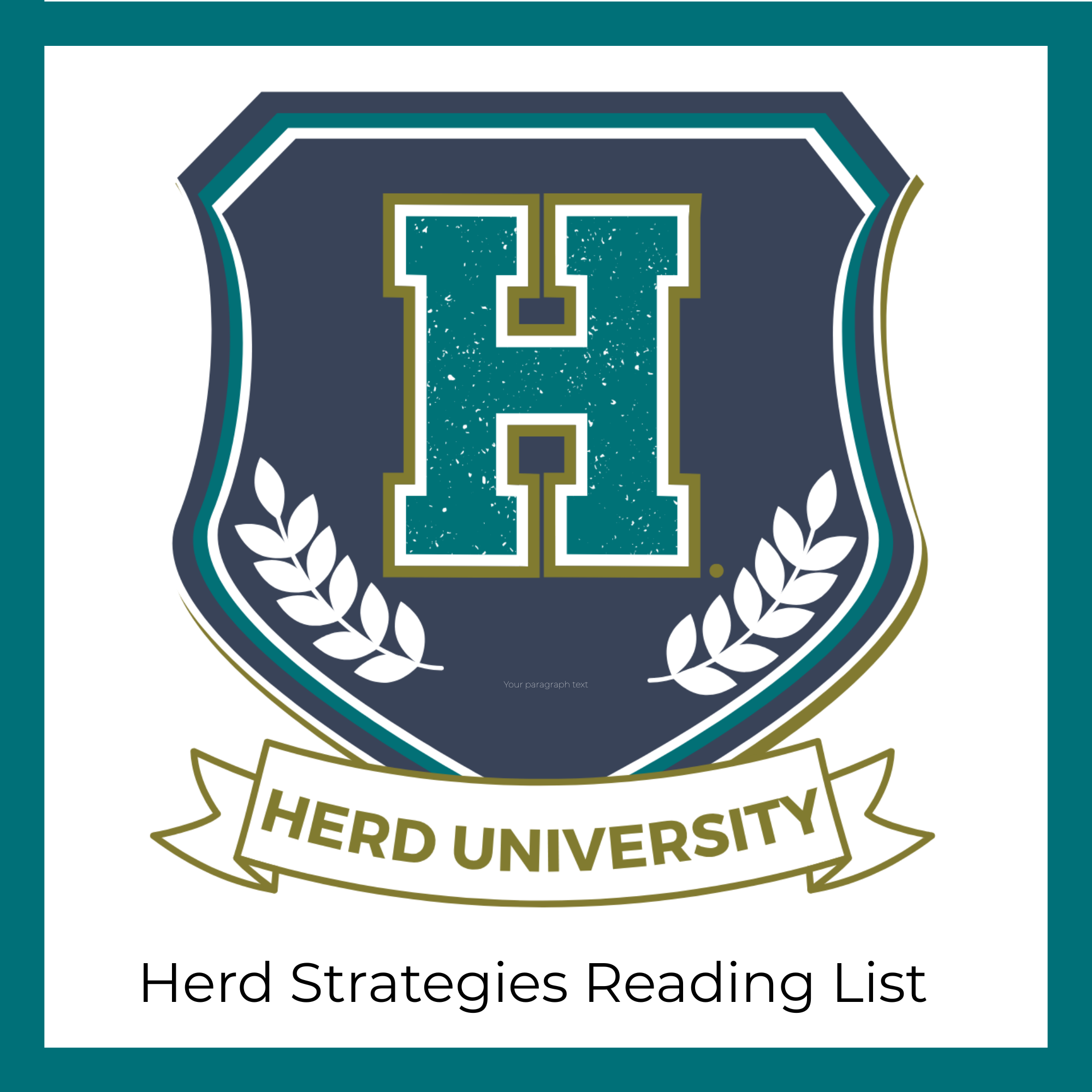 Herd Strategies Reading List