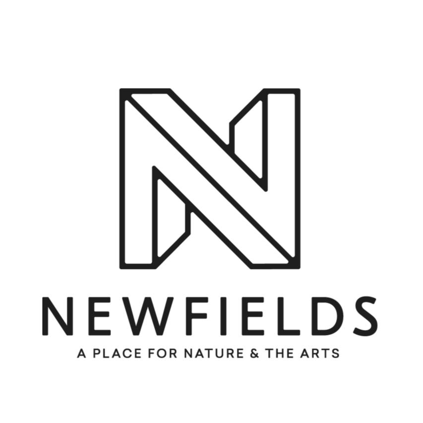 Logo of Newfields with a stylized N and the text "NEWFIELDS" and the tagline "A PLACE FOR NATURE & THE ARTS".